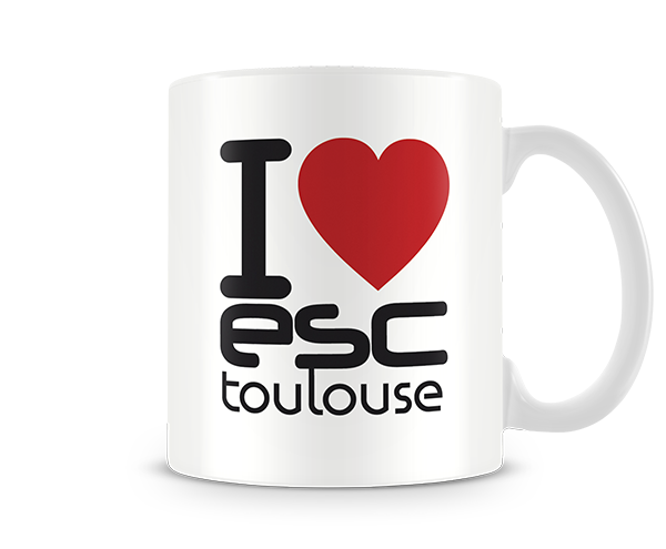Mug I love ESC Toulouse