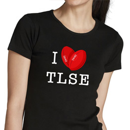 T-shirt F I love TLSE (Box)